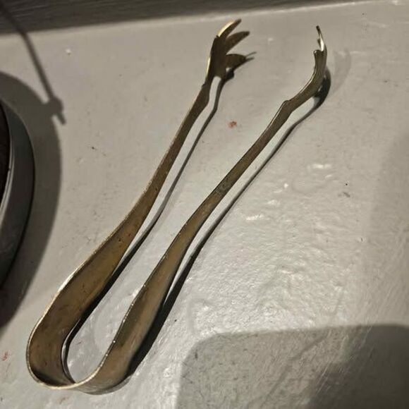 MCM Faux Walnut Wood and  Chrome Ice Bucket Kromex 8.5" x 9" - Picture 6 of 7